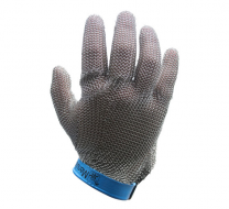 Guante Anticorte Metalico Manulatex Con Correa - L