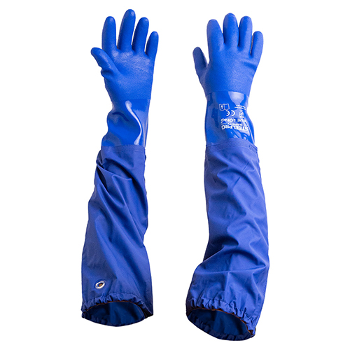 Guante Blue Long Cuff M