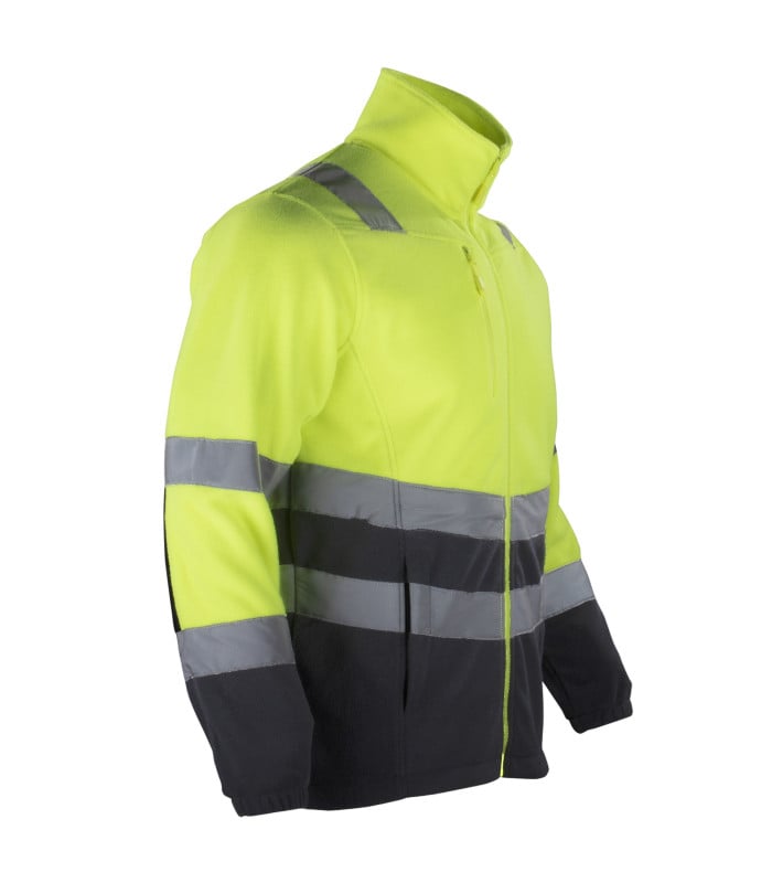 Micropolar clase 2 bicolor manga larga hombre hi-vis line