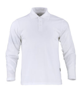 Polera pique dryfresh smooth manga larga hombre